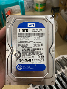 WD/西部数据 WD10EZEX 1T台式机机械硬盘7200