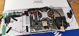 Aoc一体机238A7372 主板套件搭配G4560 4G内