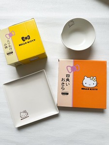 罗森Hello kitty联名款陶瓷餐具，带柄碗KT猫陶瓷餐