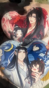 【出】魔道祖师蓝忘机魏无羡官方正版艾漫抱枕