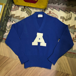 70s letterman sweater ivy常青藤毛衣