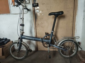 阿米尼1985系列折叠自行车，V刹，原装车，买回去自己搽洗一