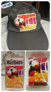 万宝路足球Marlboro Soccer帽子火机钥匙链三件套