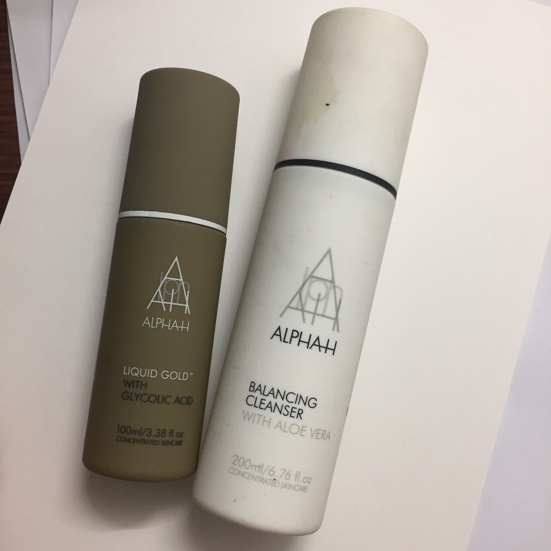 alpha-h阿尔法液体黄金水100ml+三合一卸妆洁面乳2