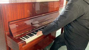 日本产原装进口YAMAHA雅马哈U1G9成新二手钢琴