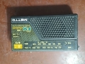 METTO/美多牌中短波收音机