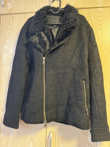男款羊毛大衣，Asobio正品，XL码，能穿到180斤以内，