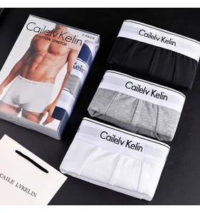 Calvin Klein/凯文克莱包邮 Ck男士内裤有机棉舒