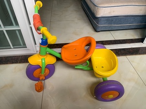 【二手.自提】祺月儿童三轮车脚踏车1-3周岁宝宝婴儿小孩童车
