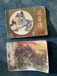 小人书两本《勇敢的女游击队长》《岐舌国》 品相如图、喜欢的朋