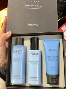 全新未使用 悦诗风吟（Innisfree）森林男士护肤套装补