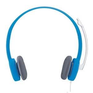 罗技（Logitech）/H150有线耳机耳麦 h150蓝