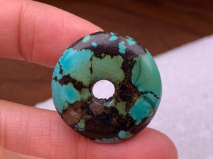 湖北绿松石唐三彩圆珠，【阿尔卑斯糖球】五彩的颜色真是漂亮，颜