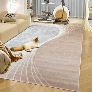 港龙CARPET客厅地毯卧室法式轻奢复古棋盘沙发茶几方形地垫加厚