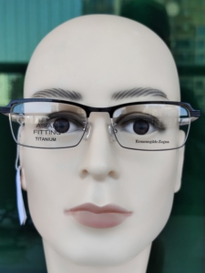 正品意大利奢品杰尼亚EZ5093钛架光学眼镜架近视镜商务眼镜