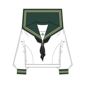 现货 原创 凇森 日系绿色jk制服套装校供款水手服学院风短裙