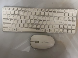 雷柏rapoo无线键鼠套装 键盘E9100P 鼠标3500P