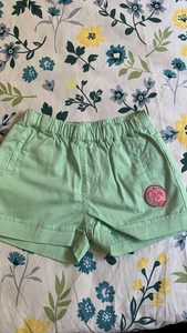 全新乐友歌瑞家女童短裤110码 翠绿色 纯棉 购于乐友店 吊