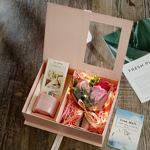 三八女神妇女节小礼物送老婆生日伴手礼香薰花束实用礼品礼盒商务