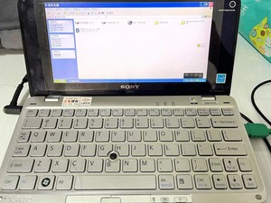 索尼口袋笔记本电脑，VGN-P17H，外观完好，屏幕完好有保