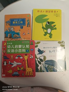 我的第一本书建筑工地；什么？这是什么？0-4岁幼儿启蒙认知双