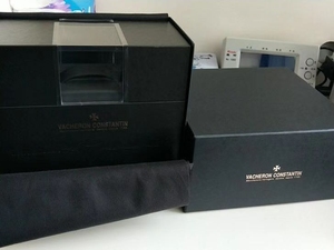 江诗丹顿手表盒子 收纳盒 高档木材全新礼品盒 附件钥匙 擦表