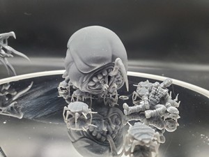 星河战队虫族阿拉齐首领脑虫模型手办场景白模树脂涂装3d打印玩