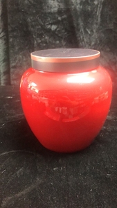 红色陶瓷密封罐可装茶叶 糖 枸杞 各种物品喜欢的直接拍半斤容