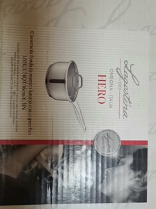 拉歌蒂尼  艾乐系列16厘米  单长柄汤奶锅，全新未使用