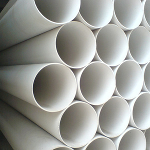 加工定制PVC给水管大口径白色塑料上水管承压管供水管农田灌溉管
