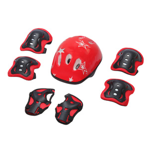 儿童头盔护具7件套装轮滑滑冰滑轮溜冰鞋滑板平衡车运动护膝