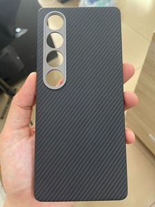 [hot]魅族20无界版凯夫拉手机壳，黑灰金属圈600D