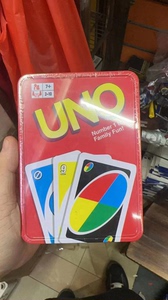 【UNO】铁盒UNO纸牌优诺扑克牌桌游纸牌卡牌多人聚会娱乐纸