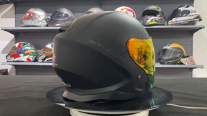 【特价促销】西班牙MT头盔雷神半盔电动摩托车半盔3C品牌男机