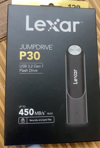 Lexar雷克沙P30高速128G固态U盘大容量USB3.2