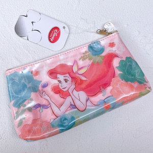 东京迪士尼公主爱丽儿笔袋收纳包化妆包