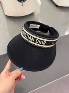 全新Dior迪奥泡泡遮阳帽，发箍鸭舌帽，黑 白两色