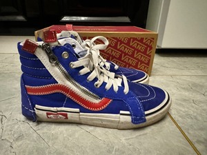 vans 结解构 宝蓝色 37