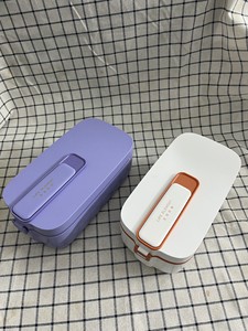 生活元素充电饭盒无线使用方便易携带自加热饭盒教室可用电池饭盒
