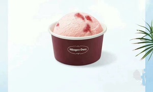 #餐饮美食券 哈根达斯单球冰淇淋1个兑换券 全国通用 哈根达