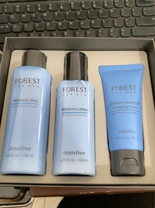 全新未使用 悦诗风吟（Innisfree）森林男士护肤套装补