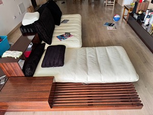楷模 摩卡 拿铁 沙发 实木真皮  原价好像接近三万买的。