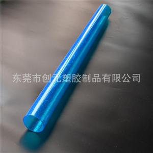东莞厂家打气筒式水炮水管 抽拉式水枪配件彩色塑料直管