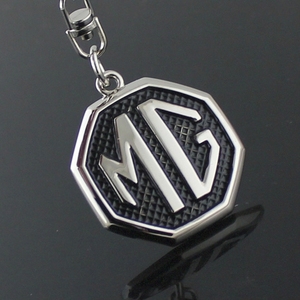 MG名爵汽车标志钥匙扣圈环小礼品
