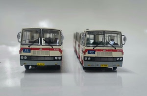 北京公交模型，京华客车BK6170，1/64比例，95年版3