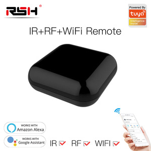 WiFi智能涂鸦红外射频万能遥控器学习ir+rf语音控制智能家居RF433
