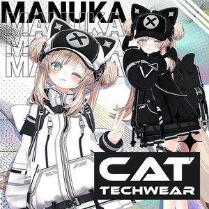 VRCHAT MANUKA衣服 CAT TECHWEAR