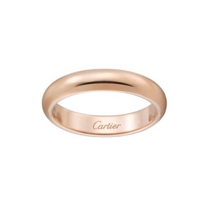 Cartier 卡地亚 玫瑰金 戒指 男女同款 情侣款 二手