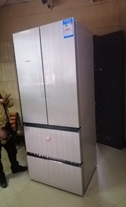 搬家所得，西门子442升对开门冰箱！