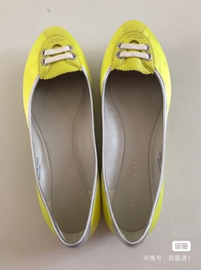 小ck CHARLES & KEITH黄色小单鞋 正品  3